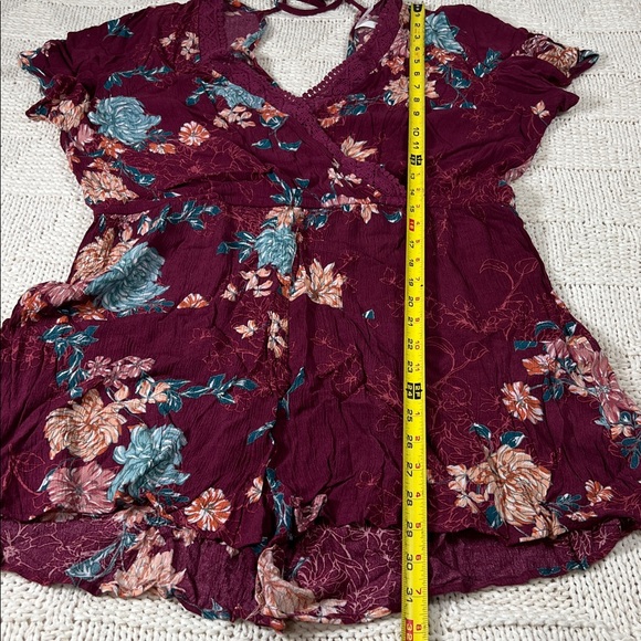 Xhilaration Floral Print Romper - Picture 10 of 10